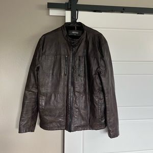 Kenneth Cole Reaction | Men’s Pleather Jacket